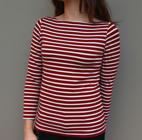 Brigitte Tee Sewing Pattern by Tessuti