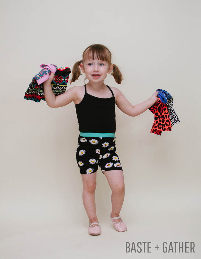 Summer Shorties | Free Sewing Pattern by Selvage Designs for BASTE + GATHER