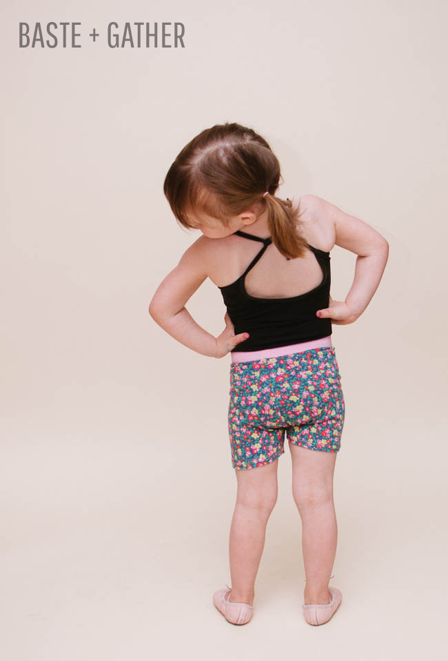 Summer Shorties | Free Sewing Pattern by Selvage Designs for BASTE + GATHER