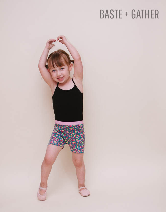Summer Shorties | Free Sewing Pattern by Selvage Designs for BASTE + GATHER