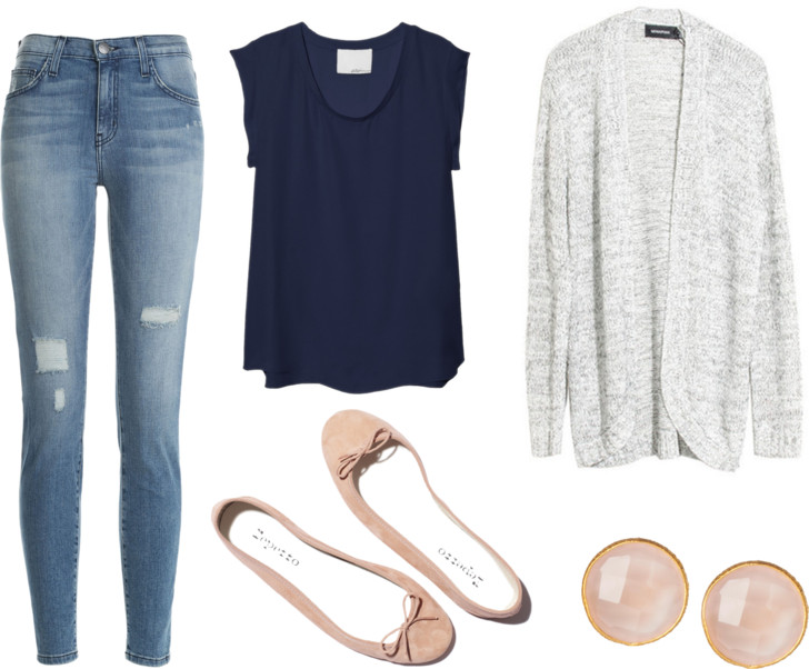 Rose & Navy Rose & Navy