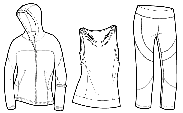 Baste & Gather meets {Sew Heidi}: How Fashion Designers Use Illustrator to Draw Fashion Flats