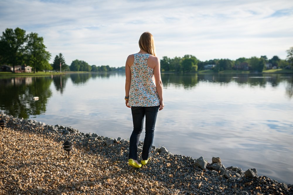 FOXGLOVE Tank by Selvage Designs