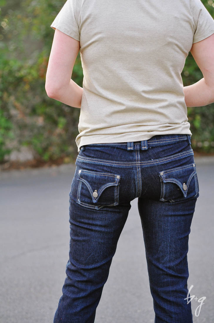 Distressed Angel Jeans - Sewing Pattern by Angela Wolf