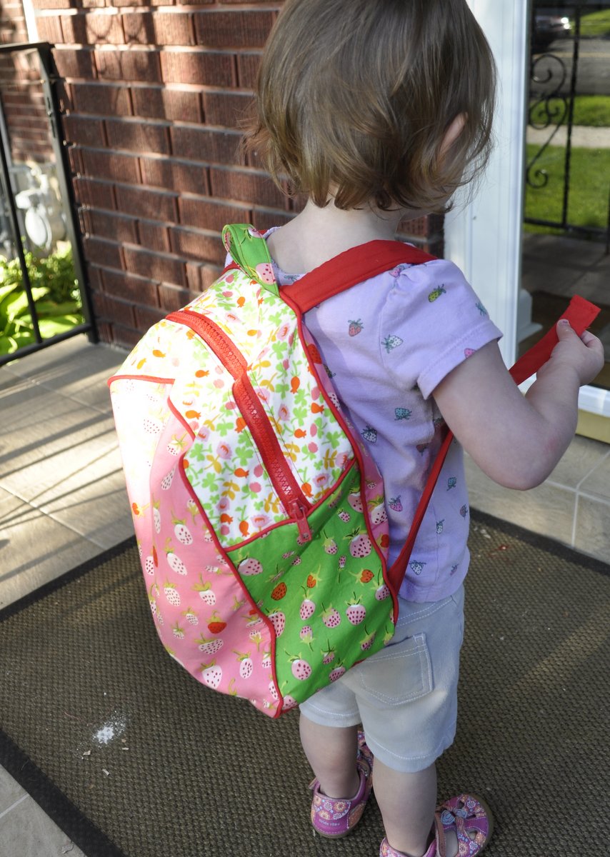 Toddler Backpack by Made-by-Rae