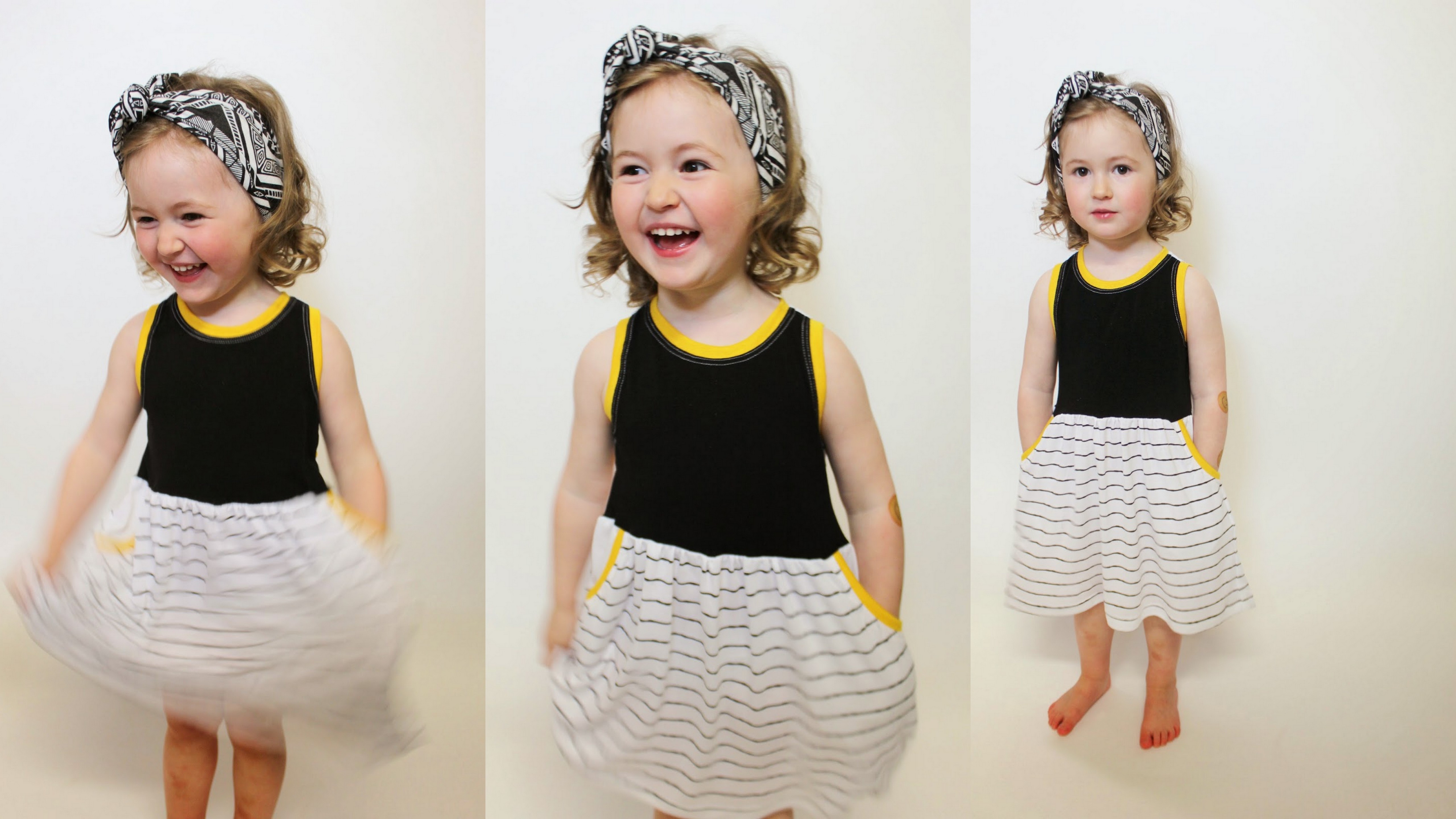 Soleil Dress by Selvage Designs Sewn by Filles a Maman