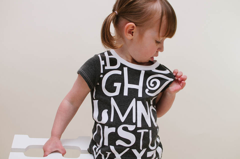 The Fashionable Type: Alphabet Tee