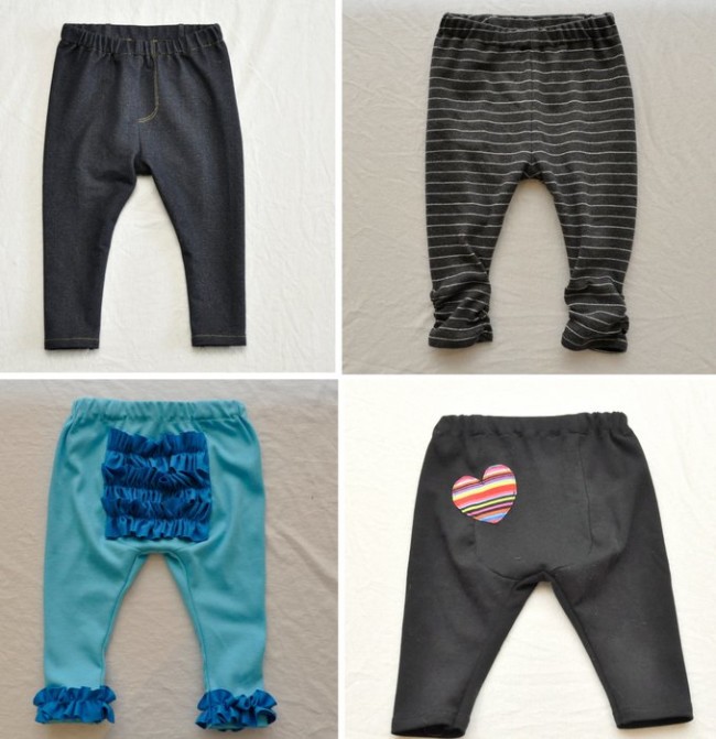 Baby Got Back Leggings for Cloth Diapered Babies