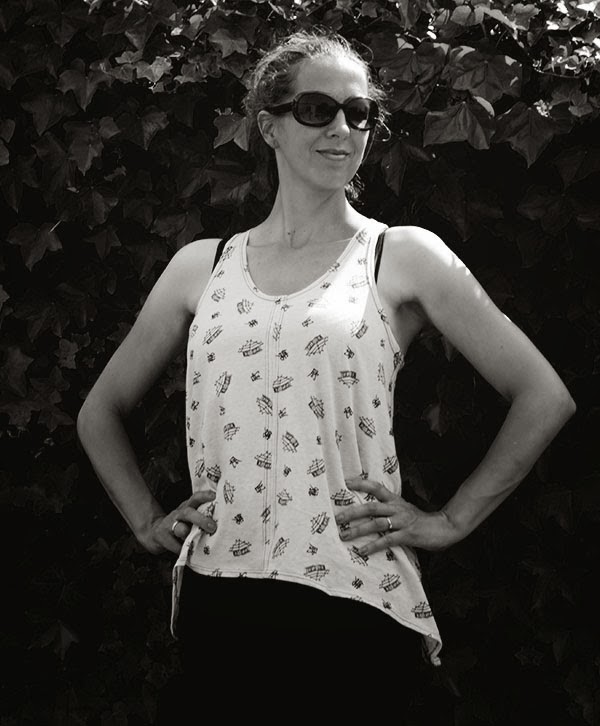 Foxglove Tank Sewing Pattern by Selvage Designs