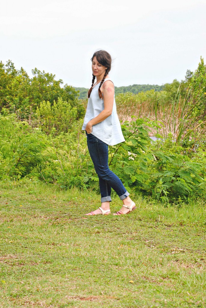 Foxglove Tank Sewing Pattern by Selvage Designs