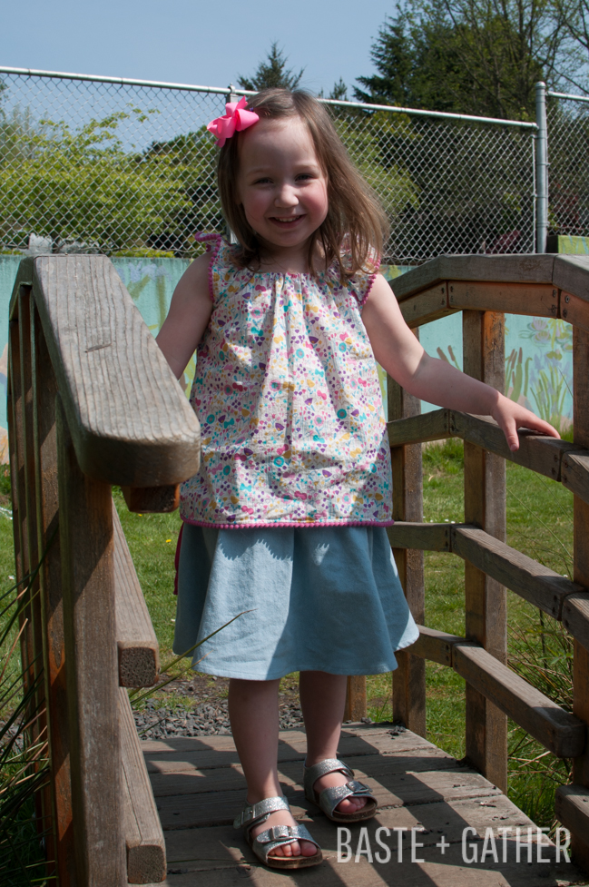 Oliver + S Swingset Skirt | Flutter Sleeve Top - It's Always Autumn