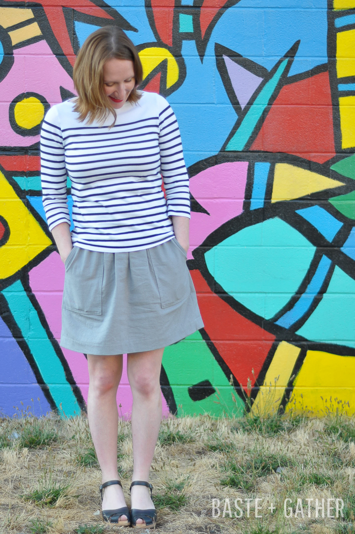 cali faye basics pocket skirt-1