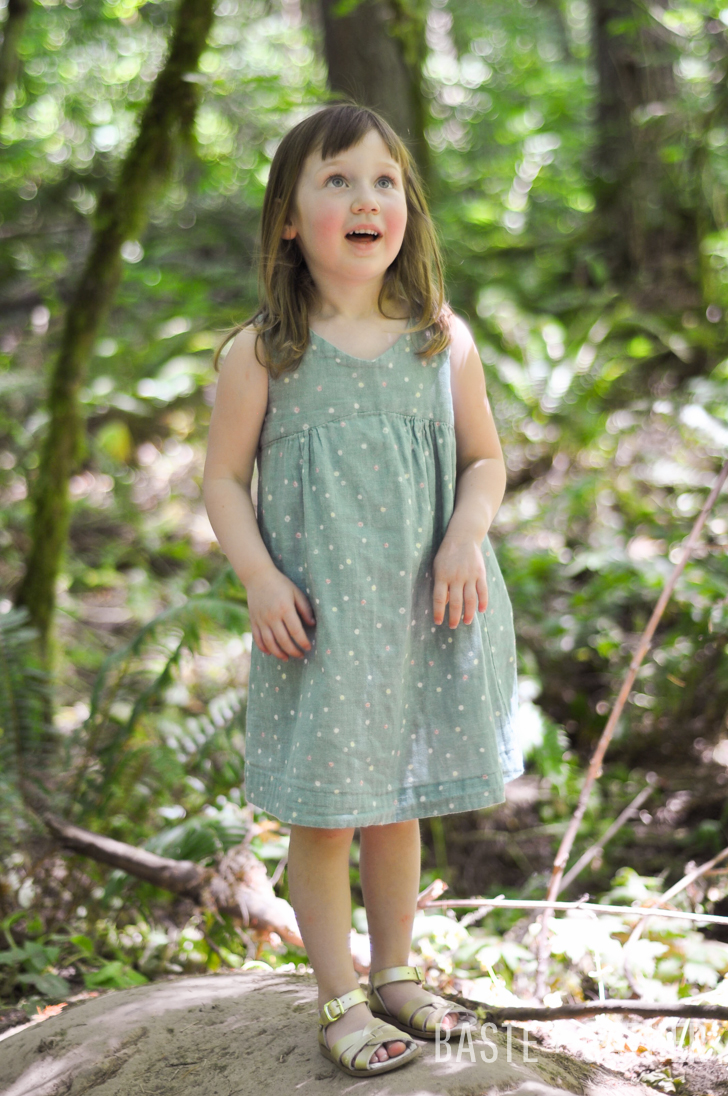 happy homemade japanese double gauze dress-3