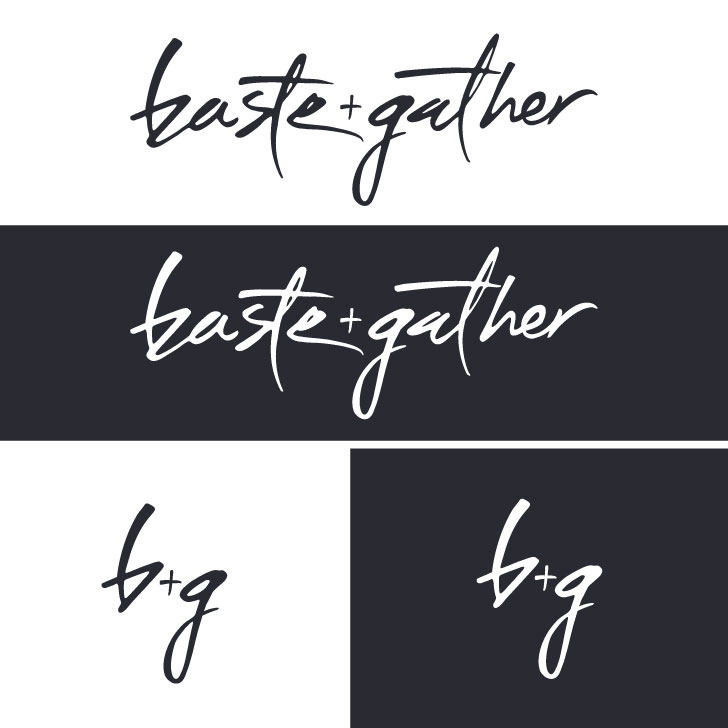 Baste and Gather Logos by 99designs