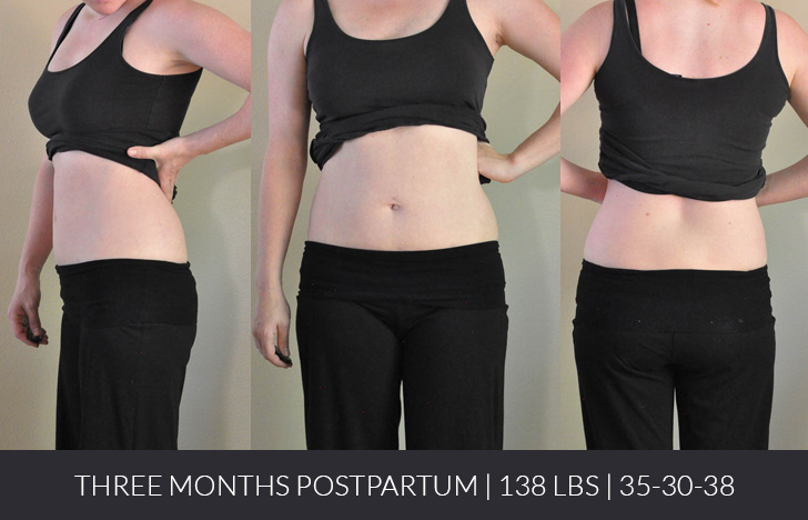 three months postpartum